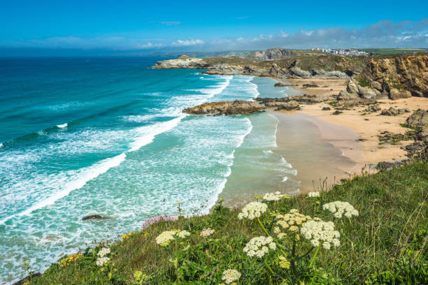 istock Newquay beach in North Cornwall 1197886948