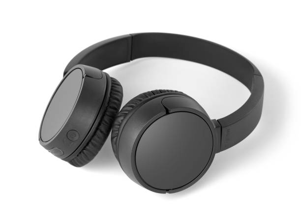 istock Wireless headphones isolated on white 1197887074