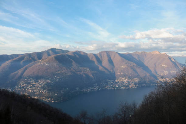 istock Panorama of the mountains and Lake Como 1197888989