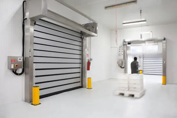 high speed doors for cold store applications