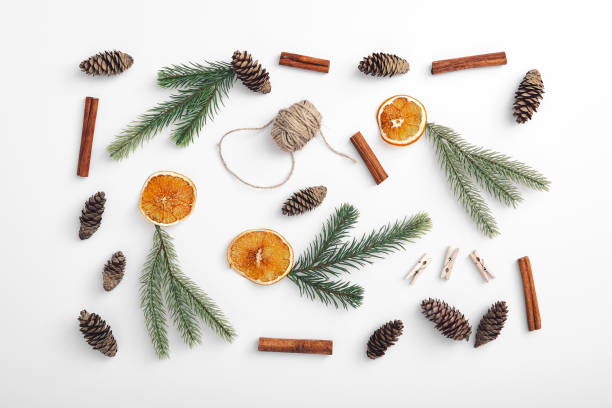istock Still life with eco material. White background 1197891201
