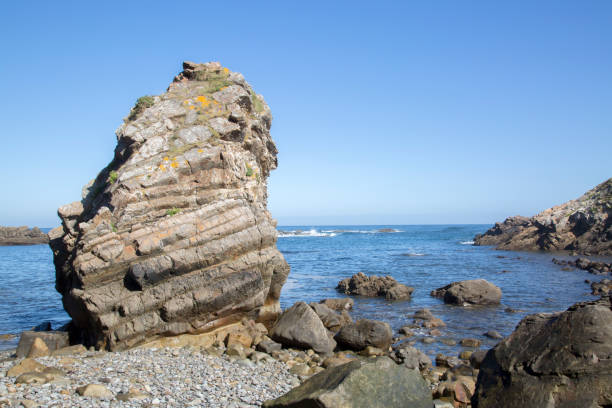 istock Standing Rock at Pormenande Beach; Asturias 1197893959