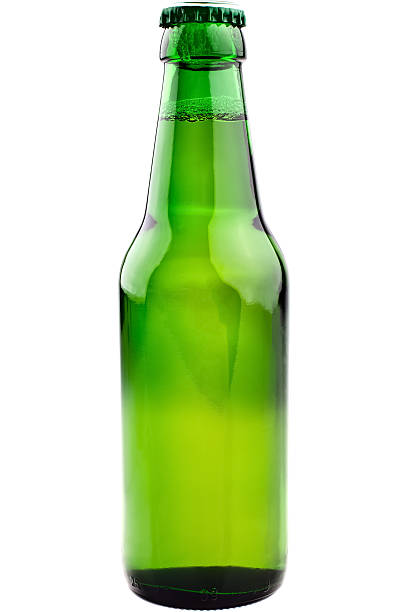 istock green beer bottle, completely isolated on white 119789401
