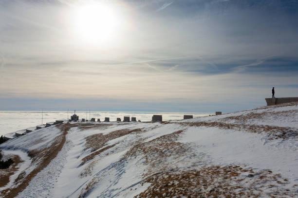 Photo of a mountain landscape in Canada, North America.