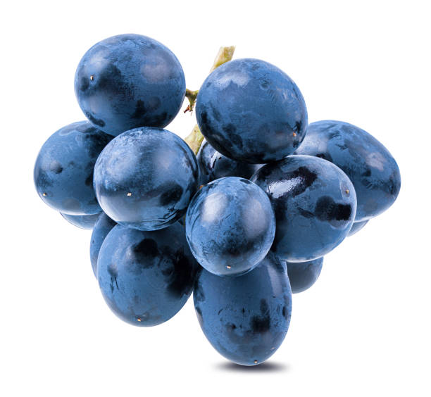istock Grapes isolated on white background with clipping pass 1197899034