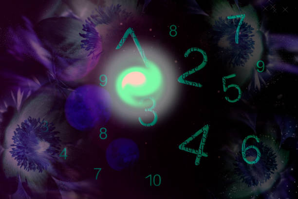 istock Numerology, planets and night flowers 1197916191