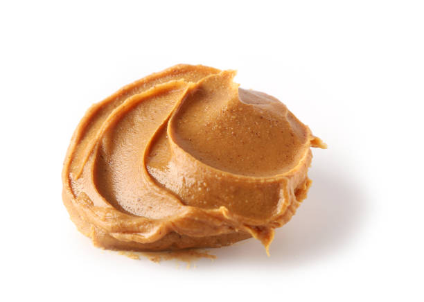 istock peanut butter isolated on white background 1197919529