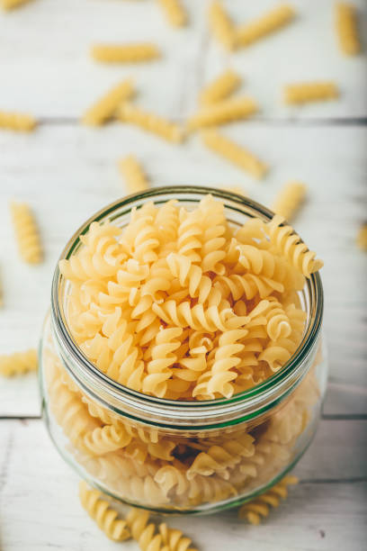 istock Jar of fusilli pasta 1197921607