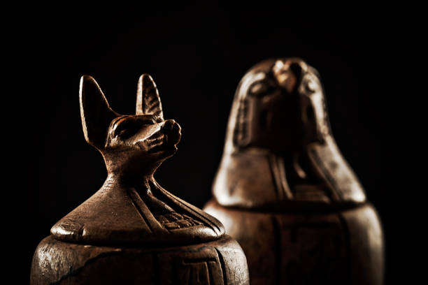 istock Ancient Egyptian Canopic Jars 1197921760