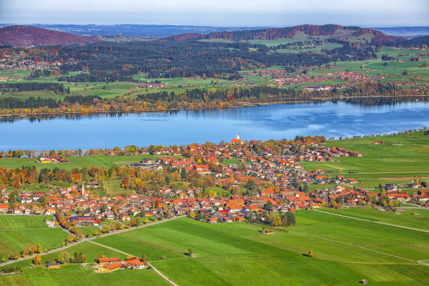 istock Schwangau village in autumn 1197923480