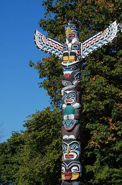 istock Totem Poles in Stanley Park 119792508