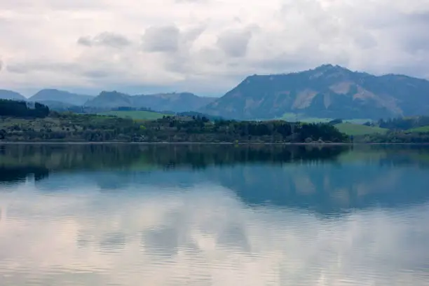 Photo of lake liptovska mara in slovakia