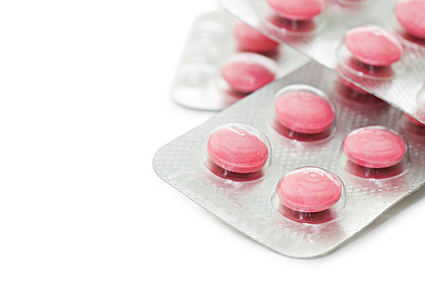 istock Packs of pills isolated on white background 119793071
