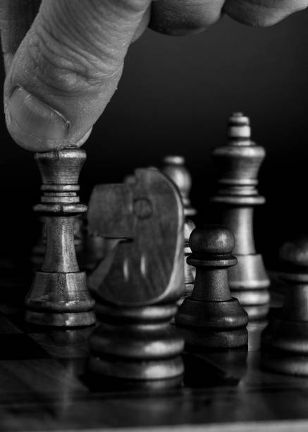 istock Chess photographed on a chessboard 1197937454