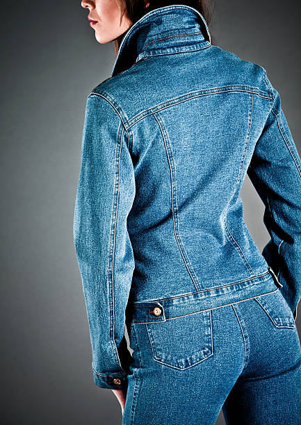 istock girl in a jeans jacket 119793848