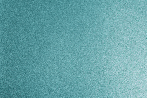 Cyan green blue metallic foil wrapping paper texture background wallpaper decoration.