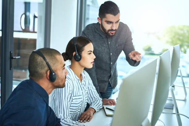 istock Our agents are trained to handle every call with professionalism 1197955007