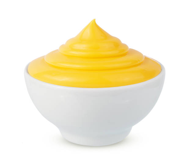 istock One Bowl with tasty cheese sauce on white background 1197955133