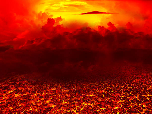 istock the surface of the lava. background 1197961798