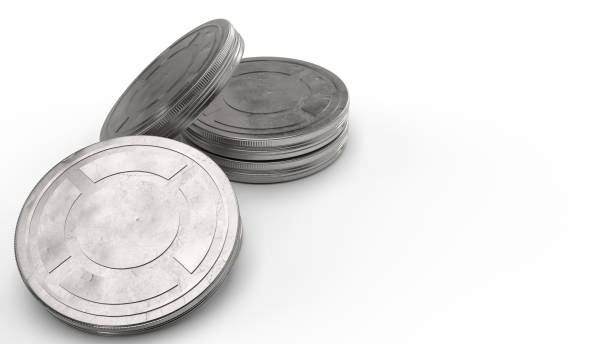 istock film reel cases  on white background 3d rendering for behind the scene content. 1197970322
