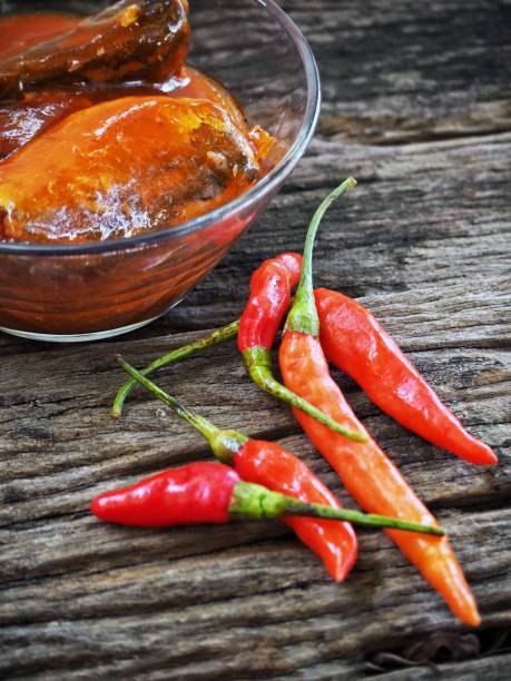 istock Canned fish with tomato sauce 1197973776