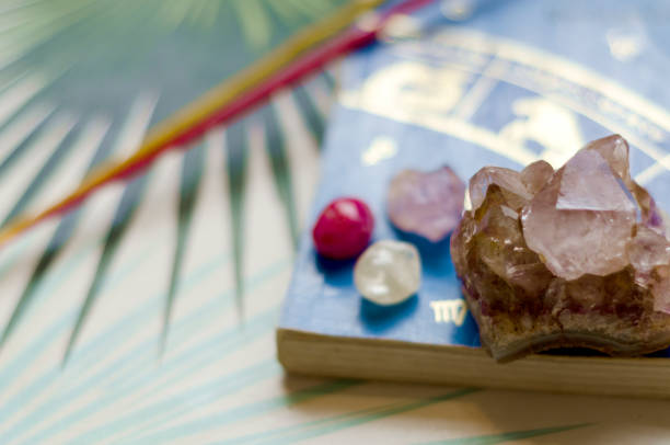 istock Astrology signs and a few crystals 1197973899
