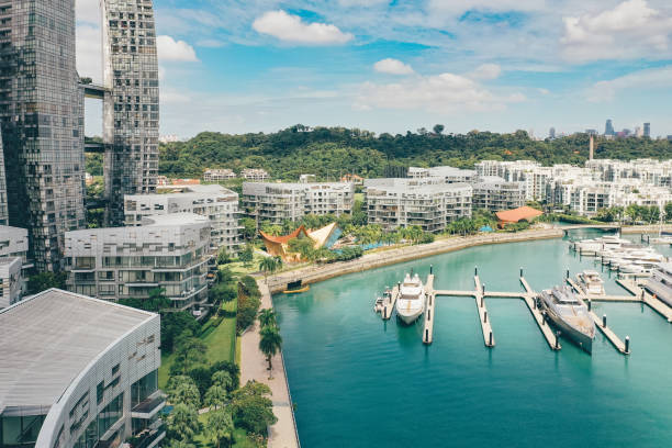 istock Luxury homes in Singapore 1197977949