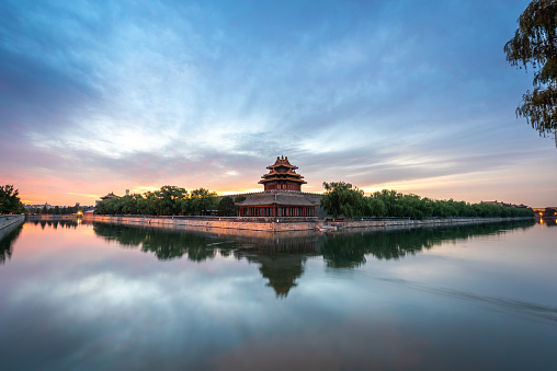 The Forbidden City, Beijing, China, Sunrise