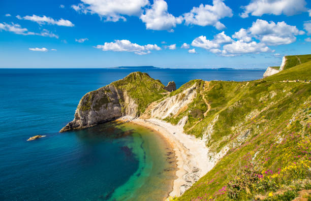 istock Jurassic coastline Unesco heritage Dorset England 1197984099