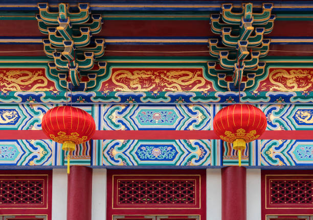 istock Chinese temple in Hong Kong 1197985227
