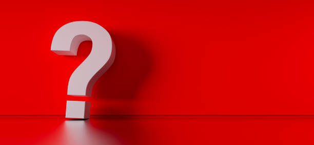 Question Mark, Confusion and Uncertainty Concept stock photo.  Horizontal composition with copy space.