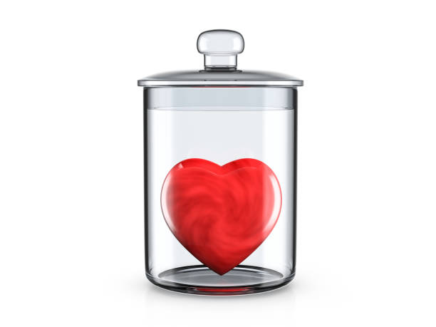 istock Heart into glass jar 1197993976