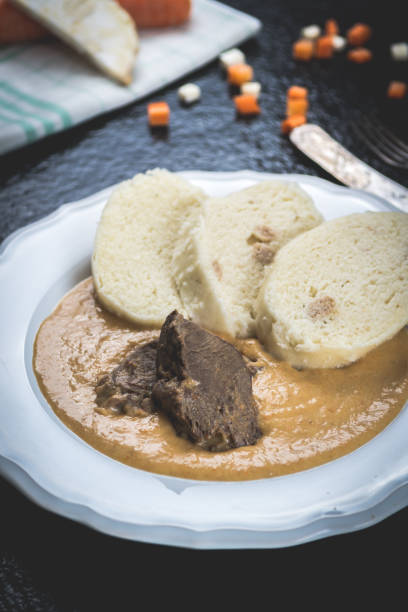 istock Czech Beef tenderloin and cream sauce 1197993986
