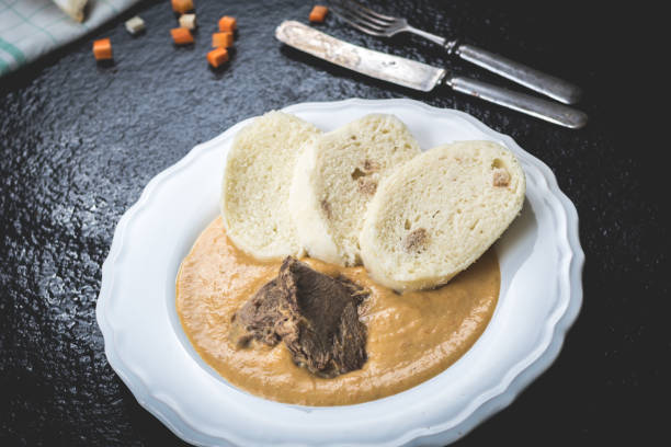 istock Czech Beef tenderloin and cream sauce 1197994033