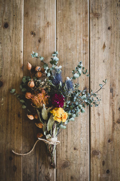 istock Bouquet of dried flowers 1198008081