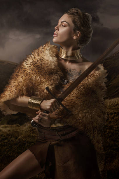 istock Beautiful Viking Woman 1198008398