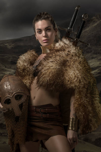 istock Beautiful Viking Woman 1198008403
