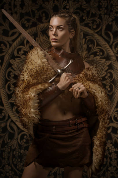 istock Beautiful Viking Woman 1198008446