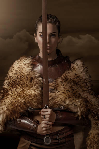 istock Beautiful Viking Woman 1198008596
