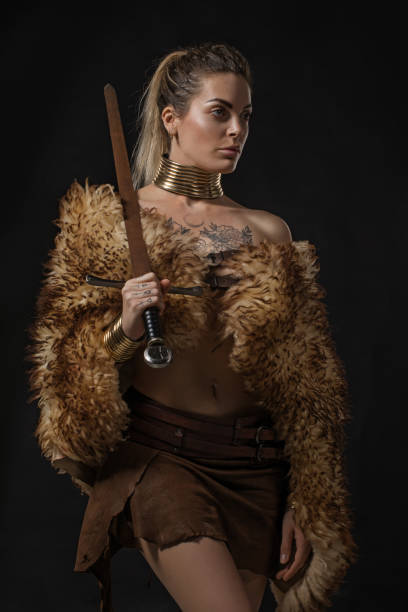 istock Beautiful Viking Woman 1198008604