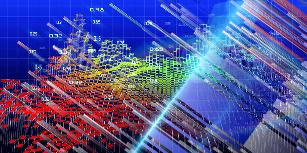 istock Abstract futuristic concept of decision making analysis. Data Quality. Business and science visualization of artificial intelligence. Blockchain. 1198014483