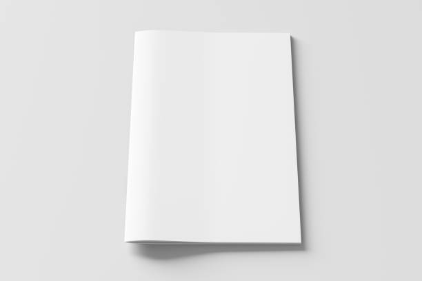 istock Vertical brochure or booklet  cover mock up. 1198016758