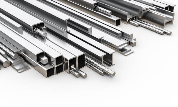 istock metal profiles of different sizes and shapes. 1198020280