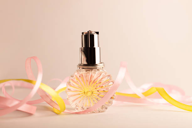 perfume bottle isolate