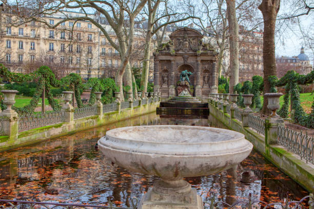 istock fountain of Luxembourg Gardens 1198022049