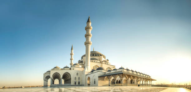 istock Mosque in Sharjah beautiful architecture 1198023272