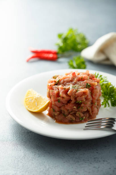 istock Tuna tartare or ceviche 1198028688