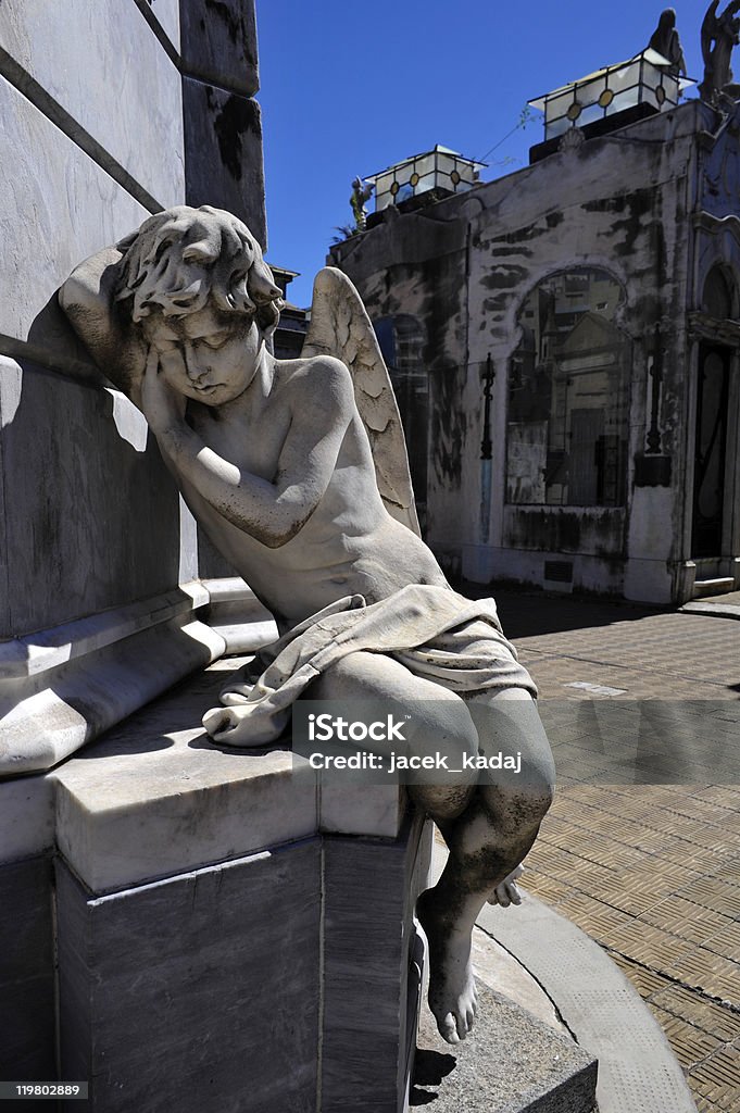 Cemitério Recoleta de Buenos Aires - Foto de stock de Anjo royalty-free