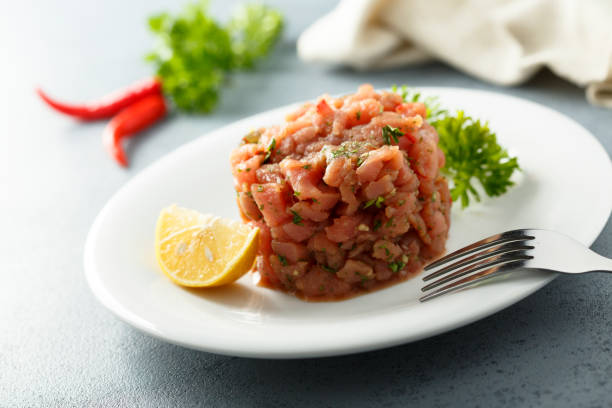 istock Tuna tartare or ceviche 1198029238