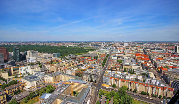 istock Aerial view of Berlin skyline. Germany 1198030464